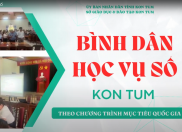 Giới thiệu kênh “bình dân học vụ số” Kon Tum Giới thiệu kênh “bình dân học vụ số” Kon Tum